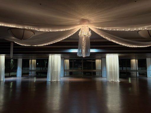 Ceiling Swag at Civic Center